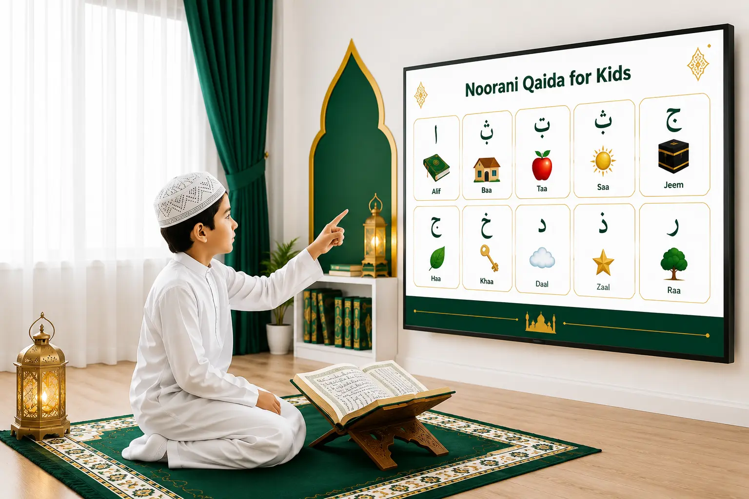 Noorani Qaida for Kids Online