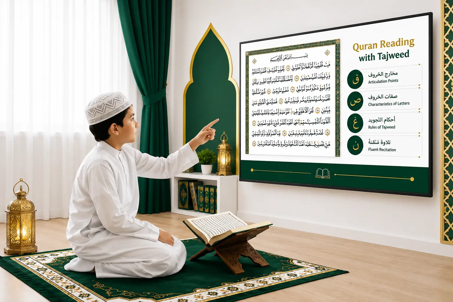 Quran Reading with Tajweed