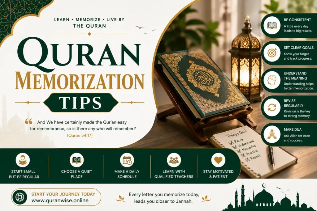 Quran Memorization Tips for Easy and Fast Hifz Guide