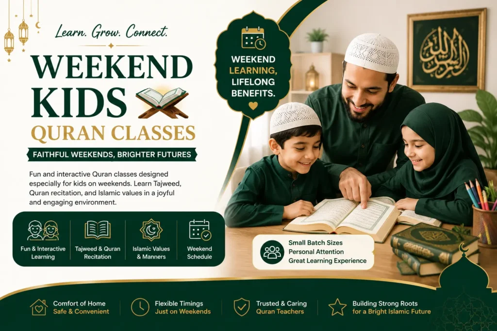 Weekened kids Quran Classes