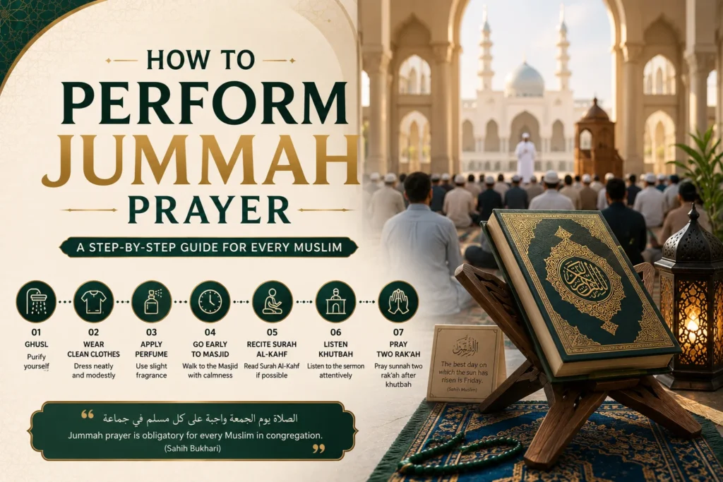 How to Perform Jummah Prayer: A Complete Friday Prayer Guide